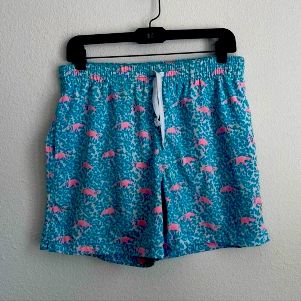 Chubbies Flamingos Bathing Suit with Stretch